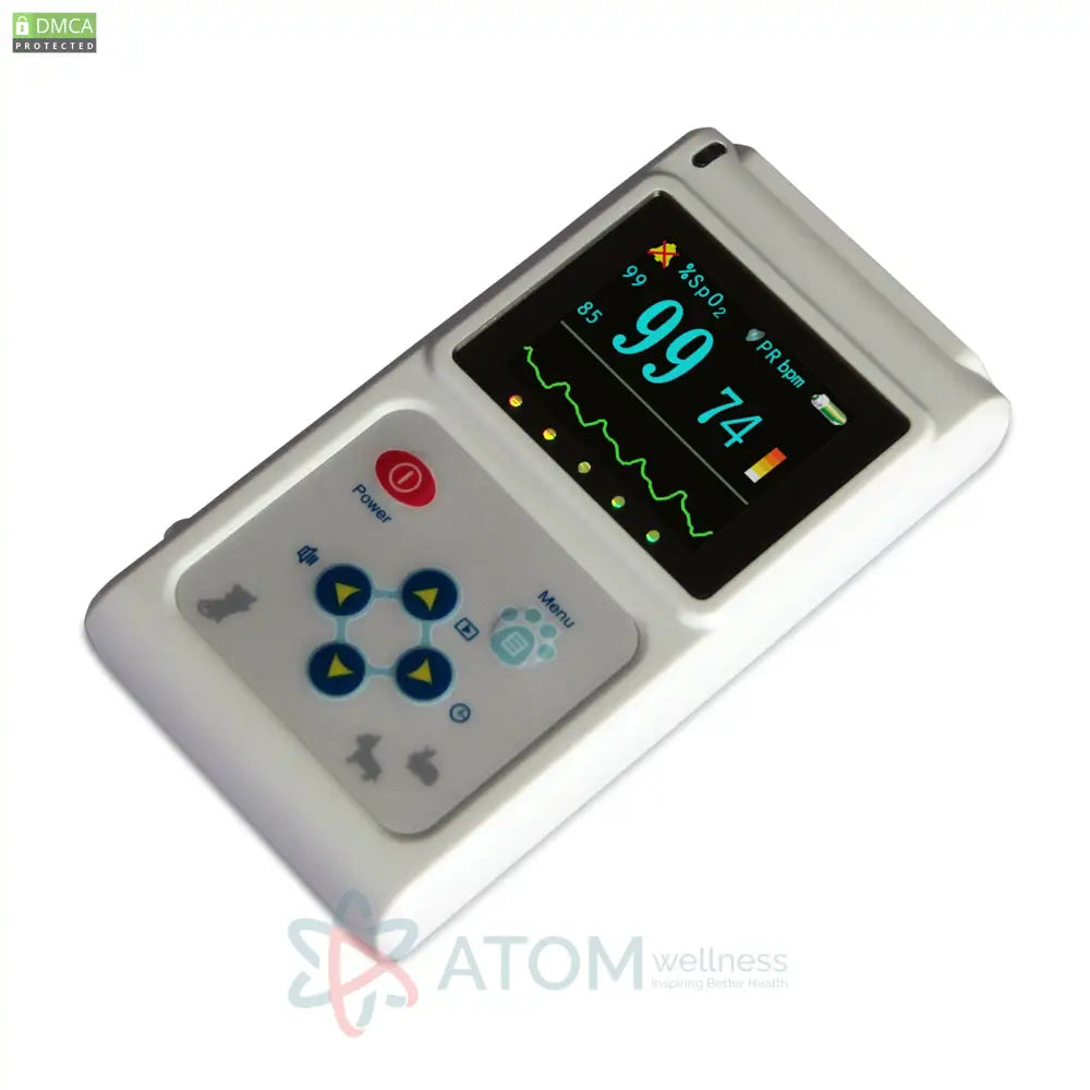 Contec Vet Veterinary Pulse Oximeter Spo2 Rate Monitor Ear Tongue Probe Pc Sw Other