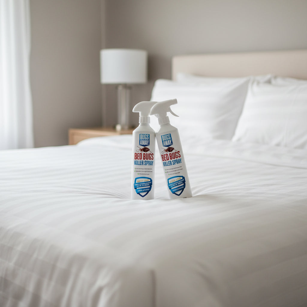 Non-Toxic Herbal Bedbug Killer Spray (200ml Pack of 2) | Long-Lasting Indoor Pest Control for Home & Mattress