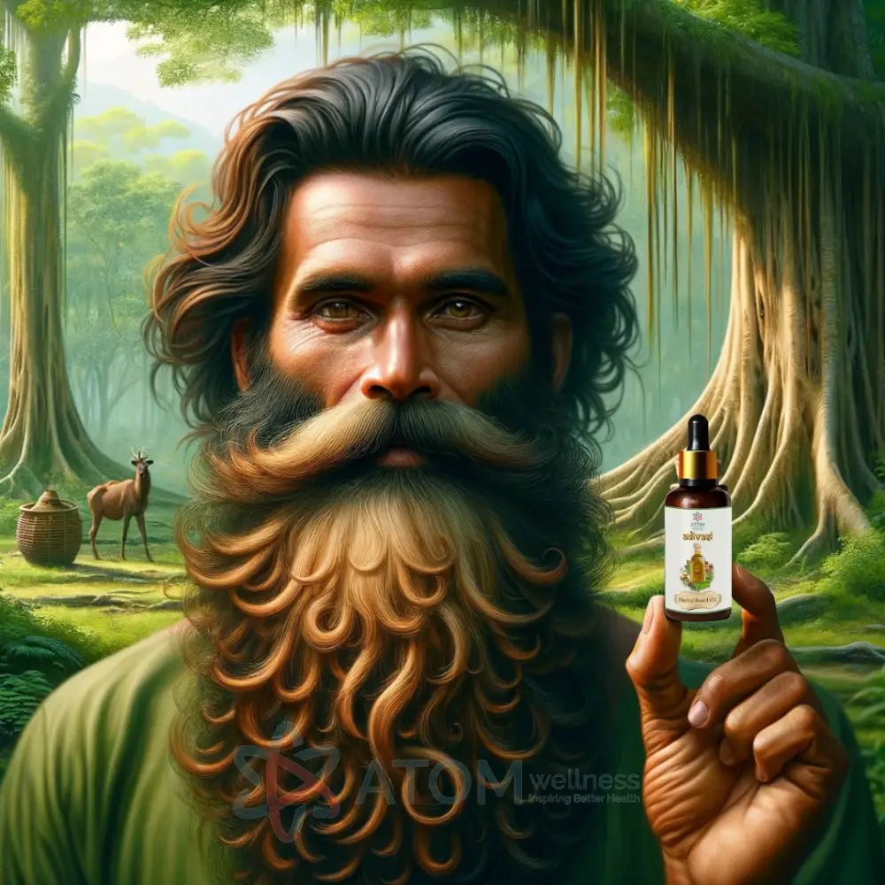 Original Adivasi Herbal Beard Oil 30Ml For Quick Growth Oil