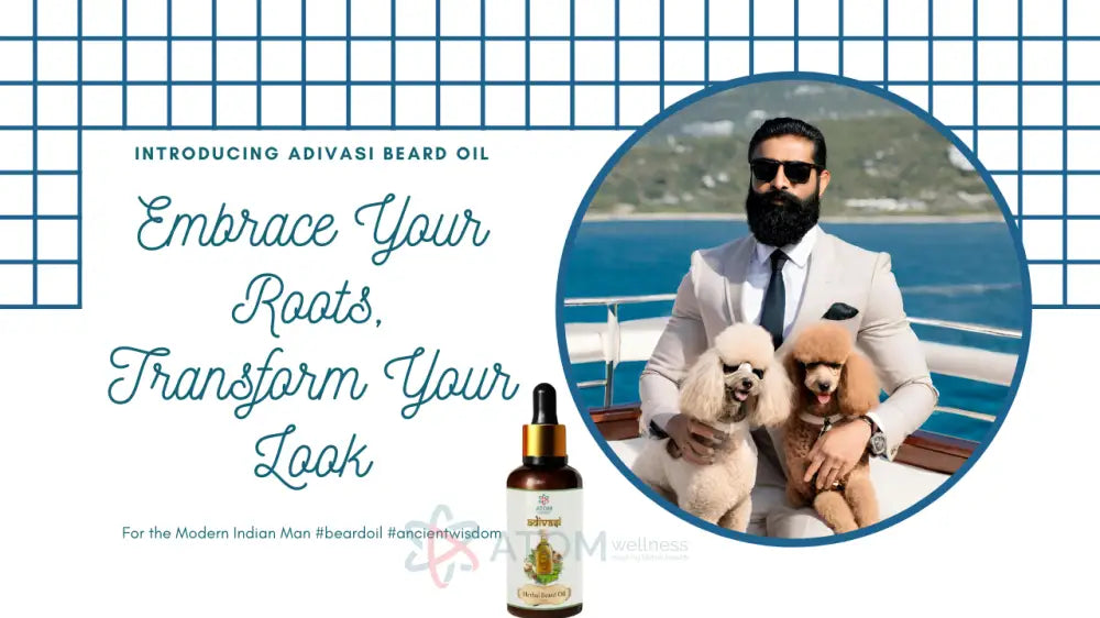 Original Adivasi Herbal Beard Oil 30Ml For Quick Growth Oil