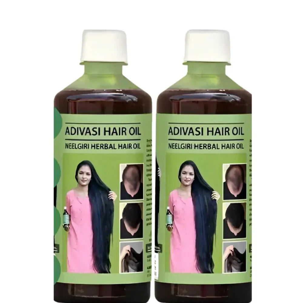 Original Adivasi Neelgiri Herbal Hair Oil 100ml (Pack of 2) Hair Oil