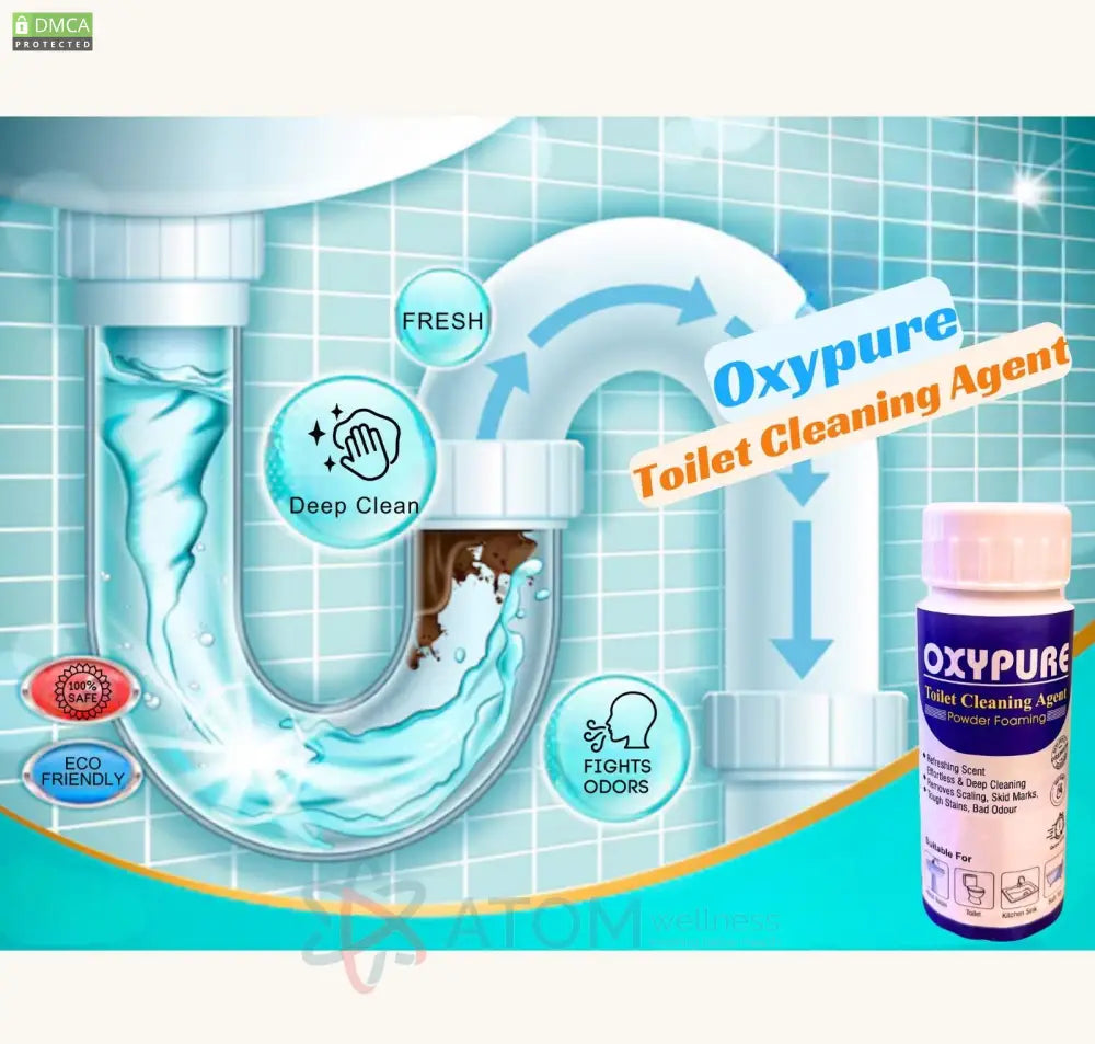 OxyPure Toilet Cleaning Agent 250 gm (Pack of 2)