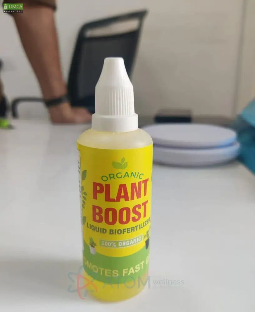 Plant Boost Organic Liquid Biofertilizer Growth Enhancer For All Crops (Pack Of 4)