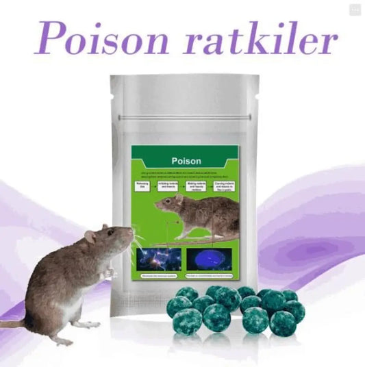 Poison RAT AND INSECT PEST Pellets Pack of 1 (15 Goli)