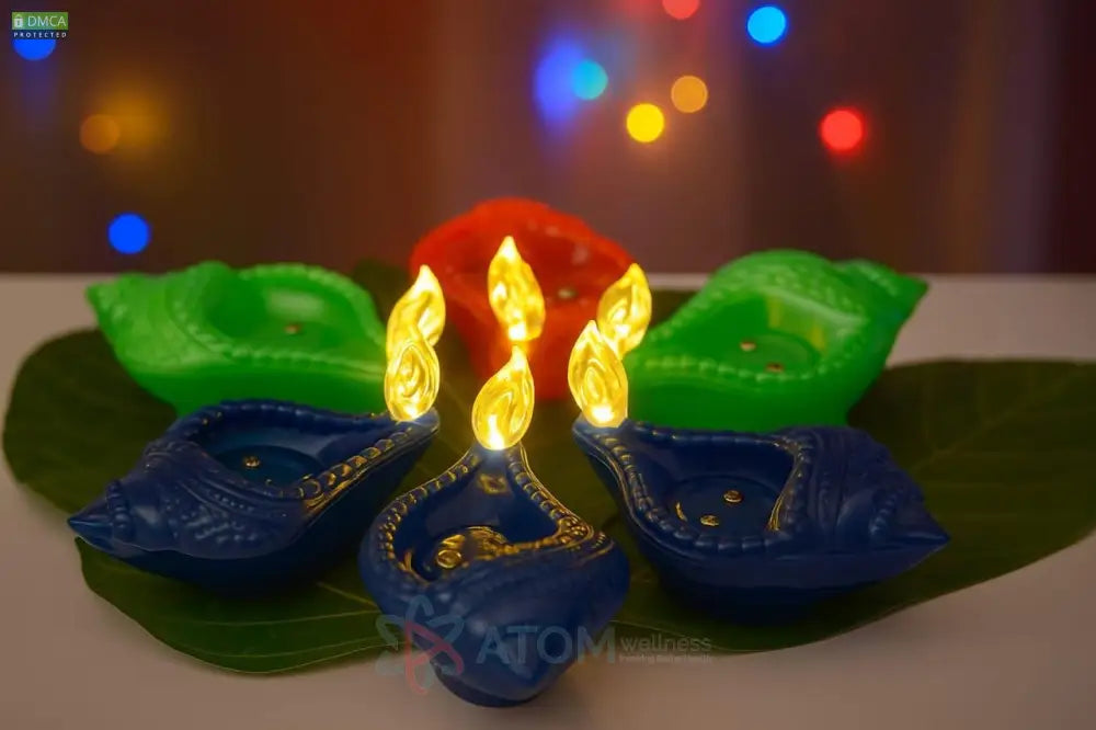 Shankh Water Sensor LED Diya