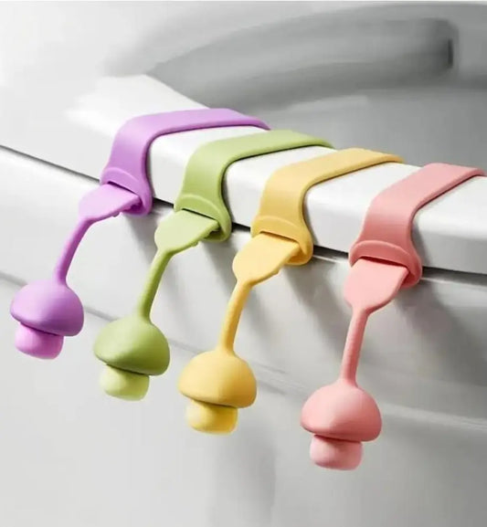 Silicone Toilet Seat Lifter Pack of 4