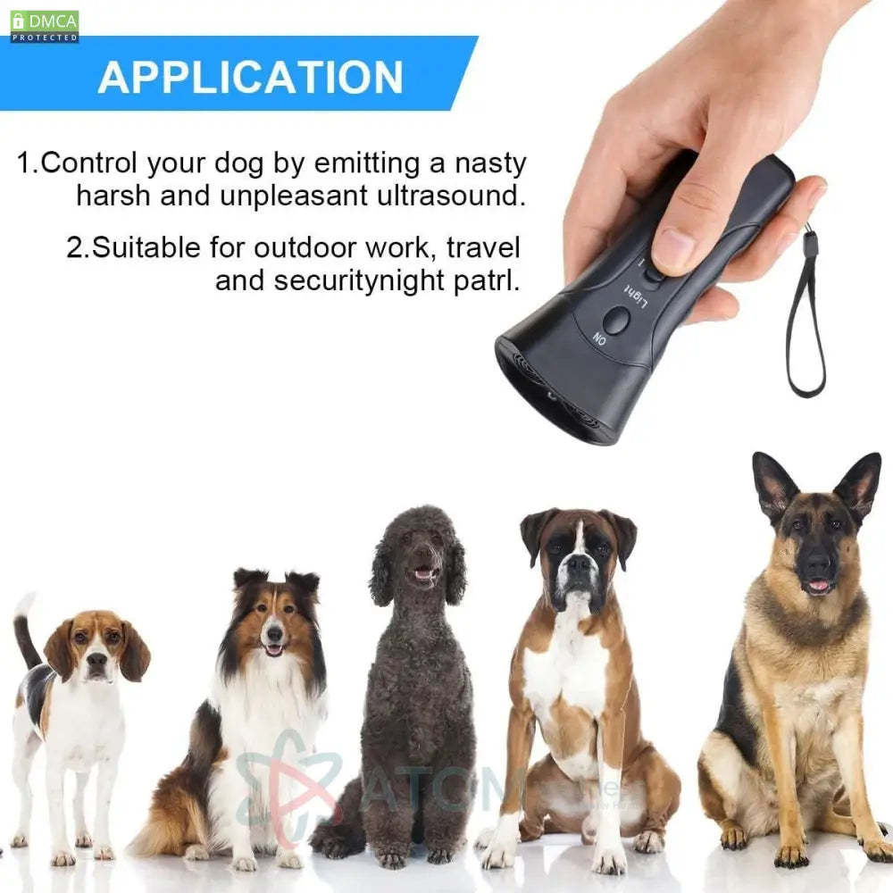 Ultrasonic Dog Chaser Stop Animals Attacks Aggression