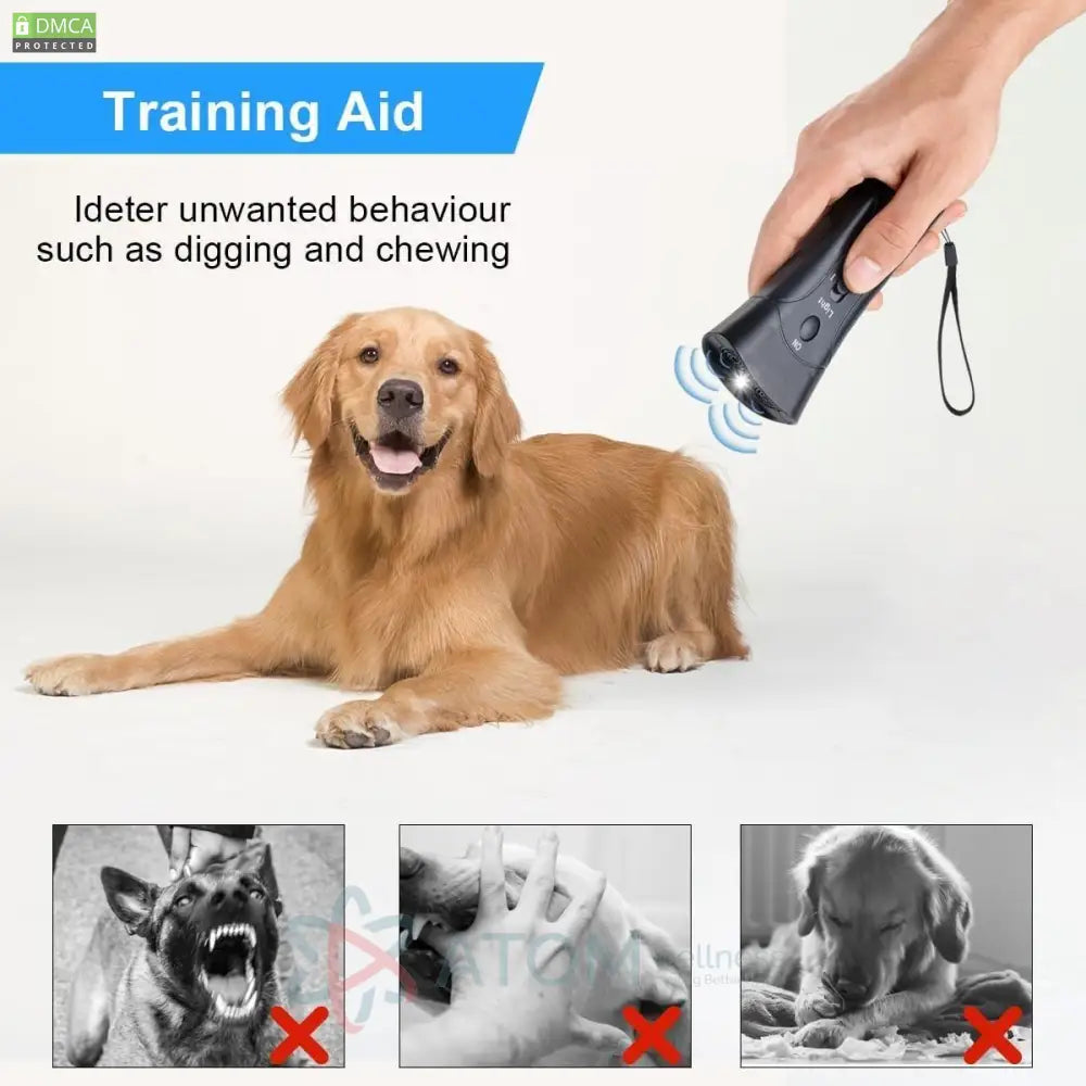 Ultrasonic Dog Chaser Stop Animals Attacks Aggression