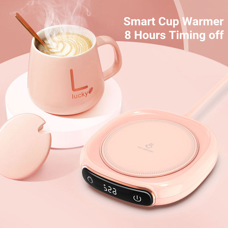 USB Sleek Coffee Mug Smart Warmer  with LED digital display 3 Temperature Modes