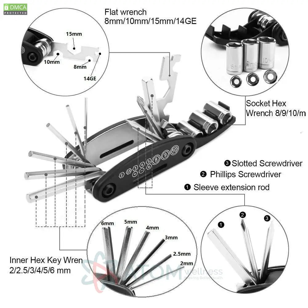 15 in 1 Multipurpose Tool Kit