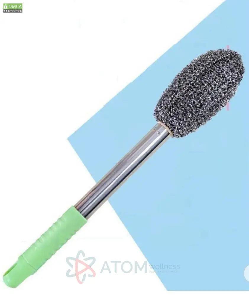 Bottle Jar Toilet Cleaner Brush Scrubber (Pack of 2)