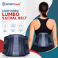 Contoured Lumbo Sacral Belt for Men & Women | Adjustable Lumbar Back Support Belt for Lower Back Pain, Waist Support & Posture Correction