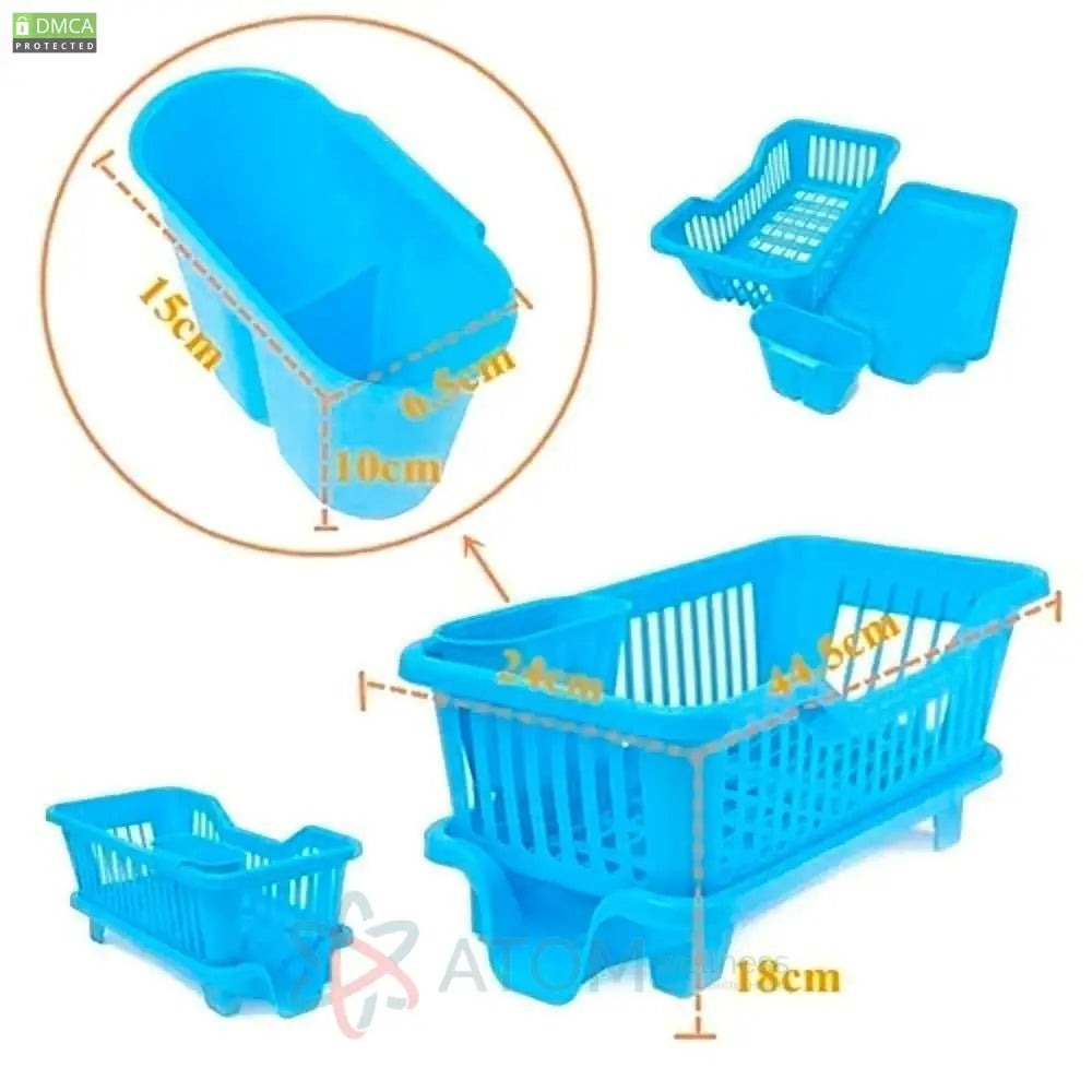 3 in 1 Kitchen Dish Drainer