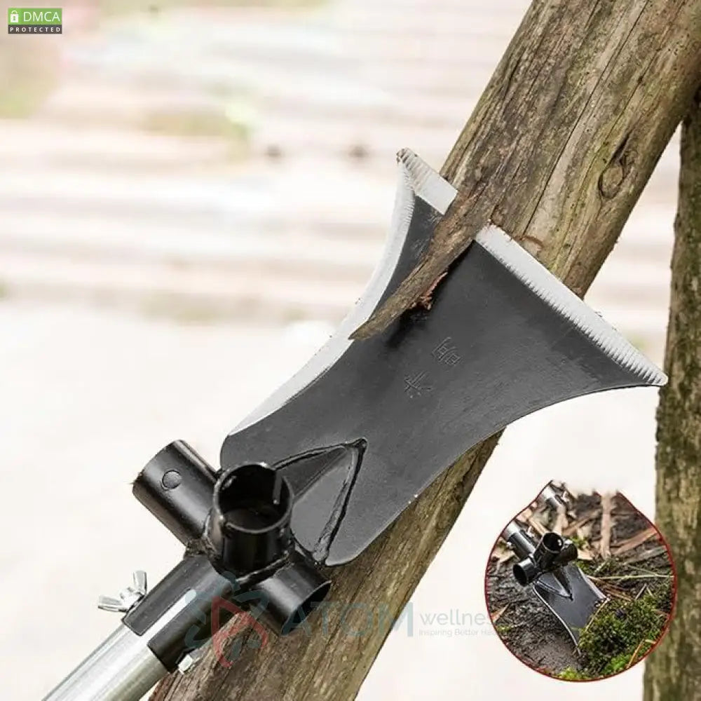 3-in-1 Heavy-Duty Garden Shovel | High Carbon Steel Hand Tool for Digging Edging & Weeding