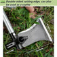 3-in-1 Heavy-Duty Garden Shovel | High Carbon Steel Hand Tool for Digging Edging & Weeding