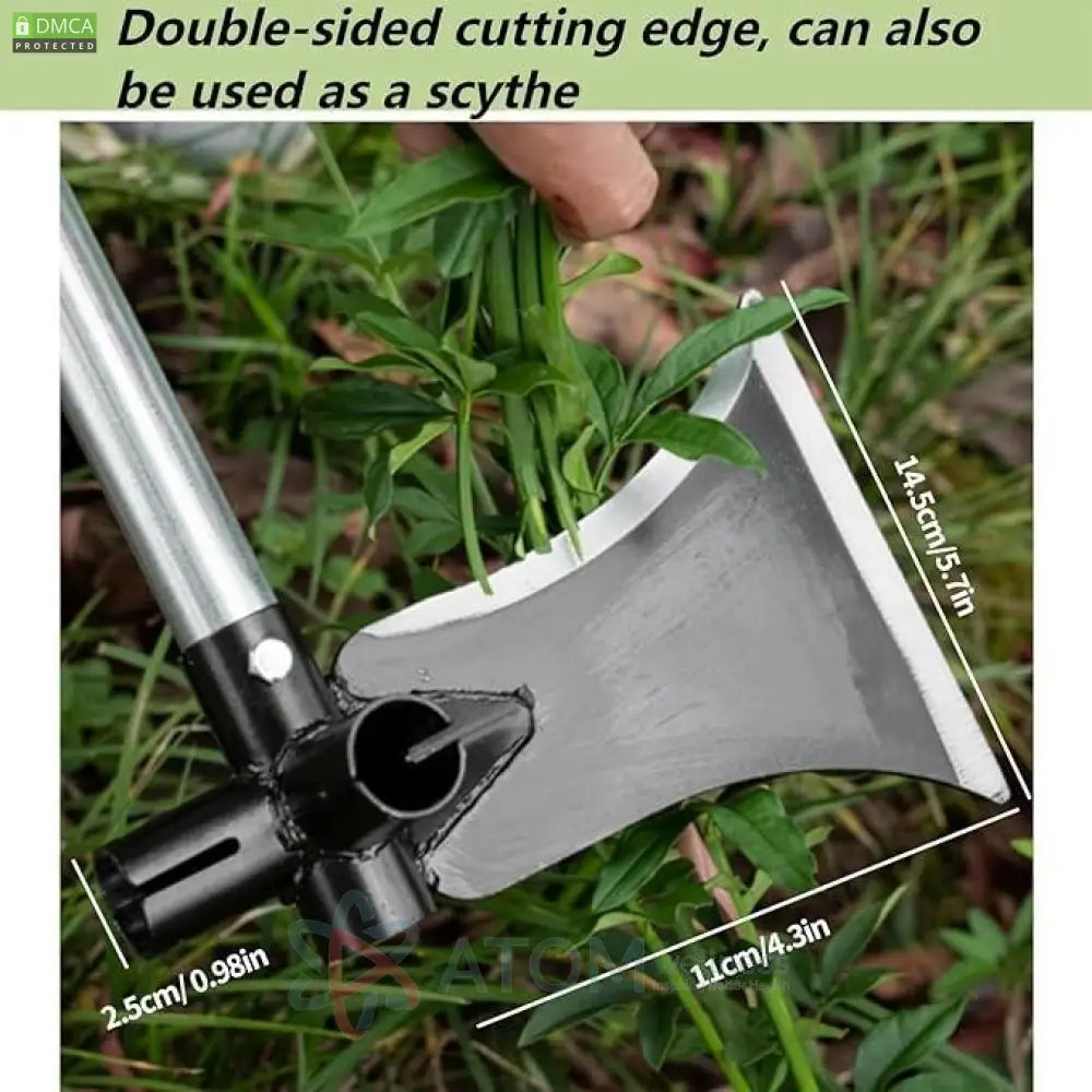 3-in-1 Heavy-Duty Garden Shovel | High Carbon Steel Hand Tool for Digging Edging & Weeding