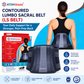 Contoured Lumbo Sacral Belt for Men & Women | Adjustable Lumbar Back Support Belt for Lower Back Pain, Waist Support & Posture Correction