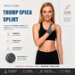 ATOM Shield Thumb Spica Splint for Men & Women | Thumb & Wrist Support Brace with Rigid Thumb Immobilization, Adjustable Straps, Secure Fit & Ergonomic Design