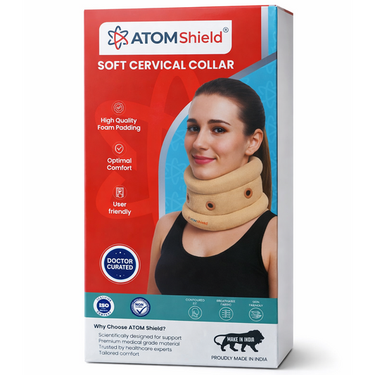 Soft Cervical Collar Neck Support Brace for Pain Relief | Orthopedic Foam Neck Support Belt for Men & Women | Cervical Spine Support for Spondylosis, Injury Recovery & Posture Correction