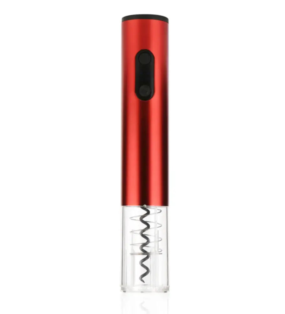 Automatic Electric Wine Bottle Opener Battery Operated Red Other