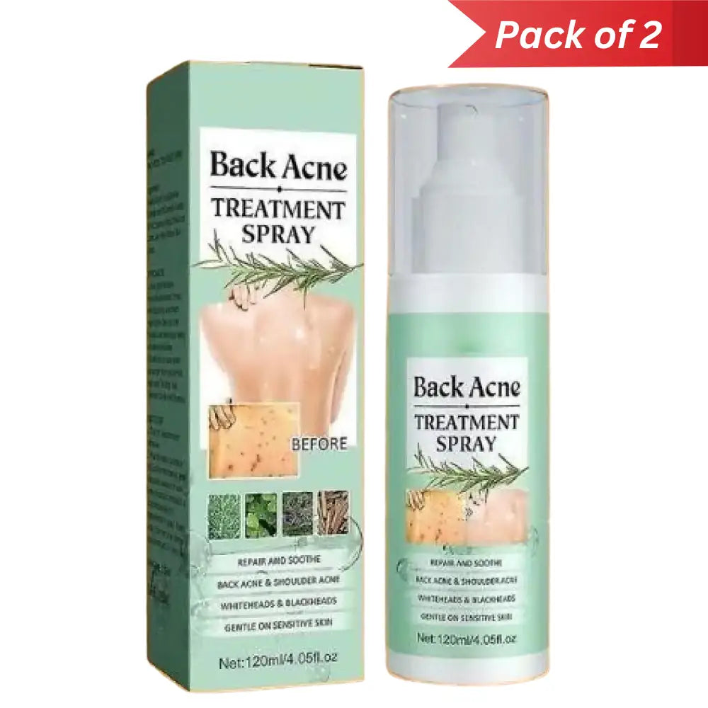 Back Acne Treatment Spray (Pack Of 2) Skin Spray