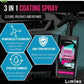 Coating Spray and Foam Car Cleaner 200ml (Combo)