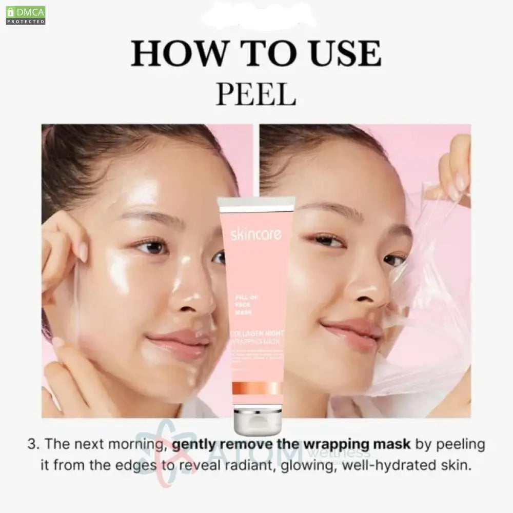 Collagen Night Wrapping Peel Off Mask