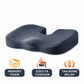 Orthopedic Coccyx Cushion Memory Foam Seat Cushion for Tailbone Pain Relief, Sciatica & Lower Back Support for Office Chair, Car Seat & Wheelchair