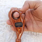 Digital Tally Counter with Adjustable Finger Ring | 5-Channel Manual Number Counting Machine for Tasbeeh & Sports (Wood