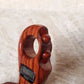 Digital Tally Counter with Adjustable Finger Ring | 5-Channel Manual Number Counting Machine for Tasbeeh & Sports (Wood