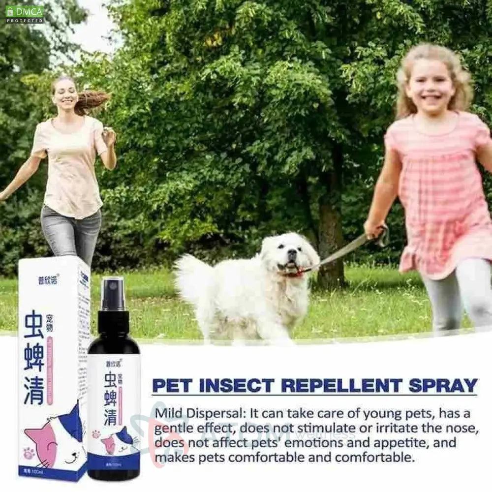 Dog Fleas And Tick Repellant Spray 100Ml (Pack Of 2) Anti