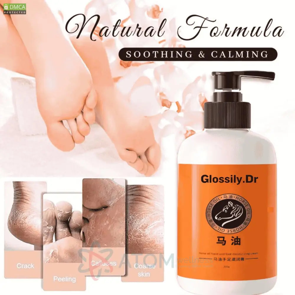 Foot Cream for Cracked and Dry Skin Heel Finger Healing Balm and Blaster 200 ml