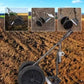 Garden Tool Supporter with Double Wheels
