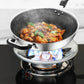 Gas Stove Cover Disk-Windshield Bracket Energy Saving Disk Fire Reflection Windproof Stand(Pack Of