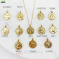 Gold Plated Zodiac Sign Necklace