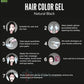 Hair Color Gel - 100% Gray Coverage 125Ml (Pack Of 2)