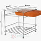 Heavy Steel Matka Stand with Free Tray