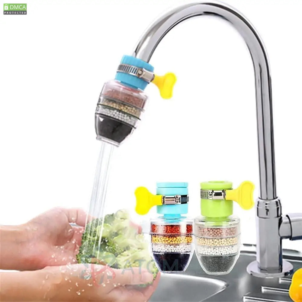 Home Kitchen Faucet Tap Water Clean Purifier Filter(Pack of 2)