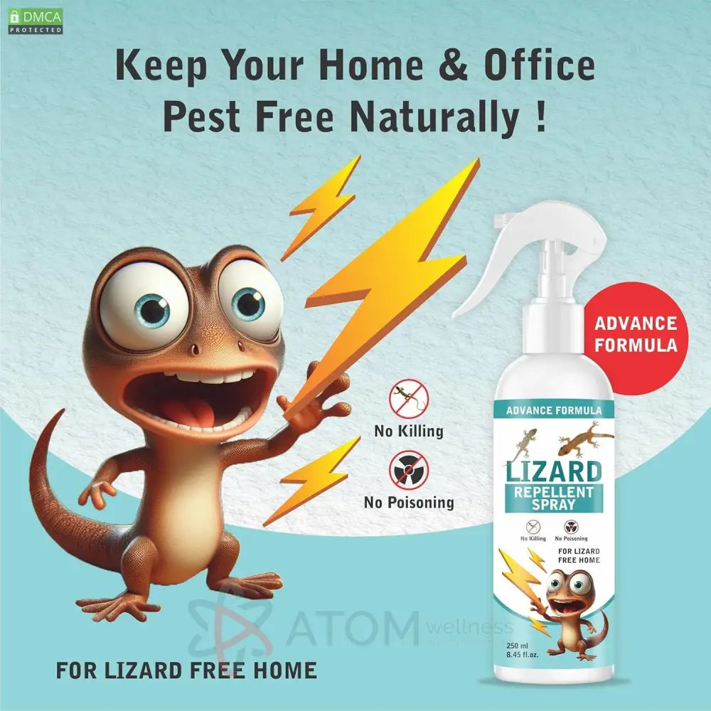 Lizard Repellent for Home Spray Pest Control 250ML (Pack of 2)