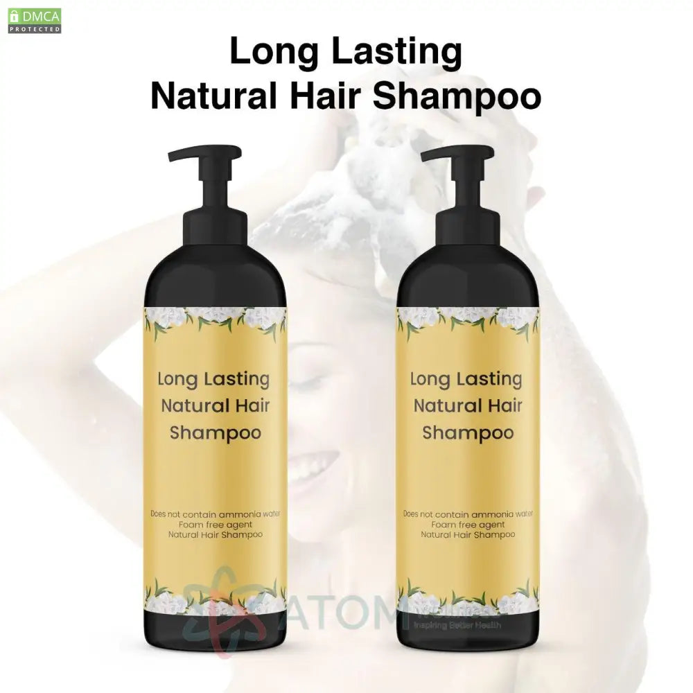 Long Lasting Natural Hair Dye Shampoo 100ML (Pack of 2)