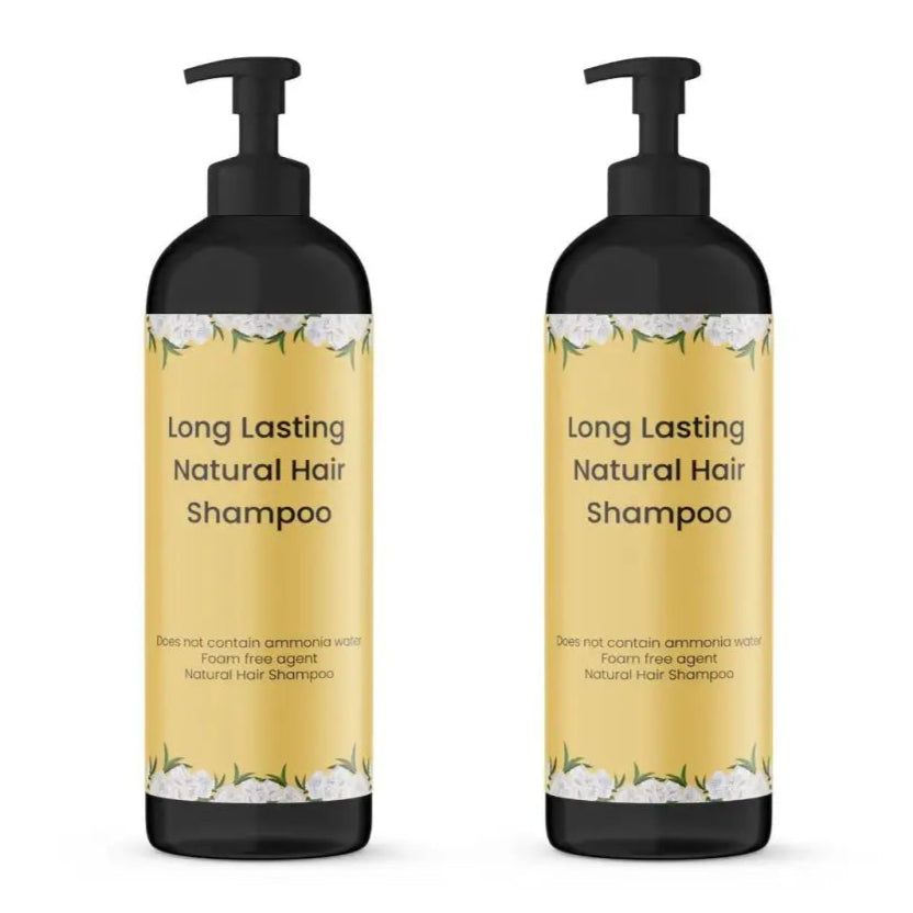 Long Lasting Natural Hair Dye Shampoo 100ML (Pack of 2)