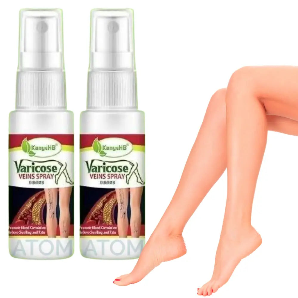 Natural Varicose Veins Healing Treatment Spray 30Ml (Pack Of 2) Skin Spray