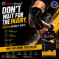 ATOM Shield Knee Cap Air Pro | Knee Support for Pain Relief, Compression & Joint Stability | Breathable Stretch Fabric | Anti-Slip Grip | 1 Pair