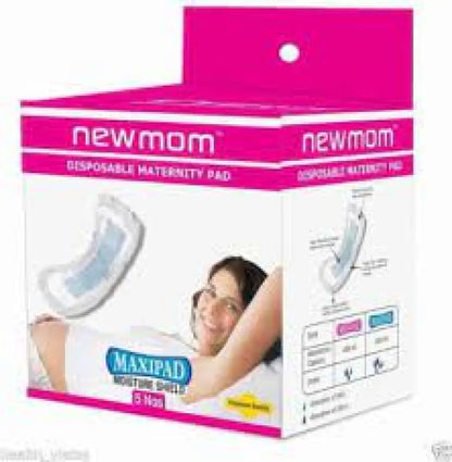 Newmom Disposable Maternity Pads (Maxi) - Pack Of 5 X 3 New Mom Maxi Pad 5*3 Pack Of 2