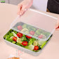 Non Stick Baking Pan Food Storage Box with Cover
