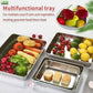 Non Stick Baking Pan Food Storage Box with Cover