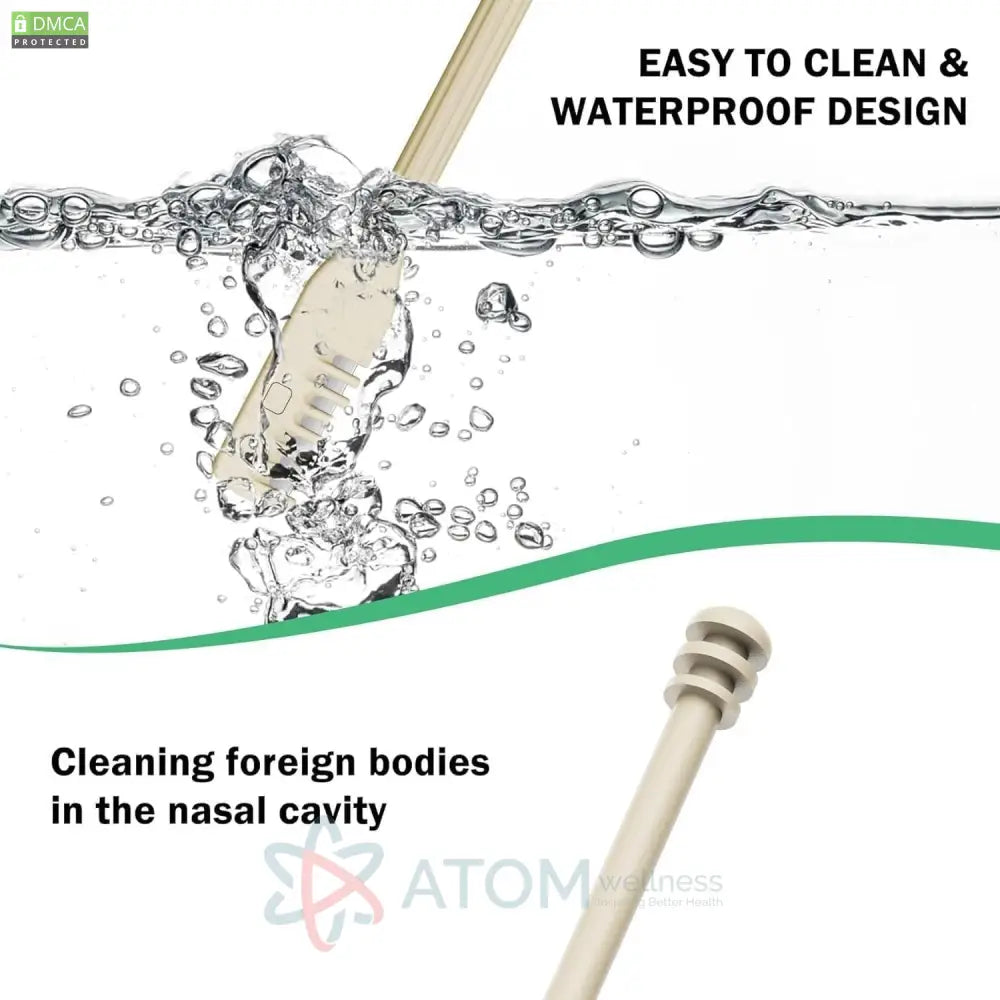 Nose Hair Cutter 360 Degree Rotating Manual Nose Hair Removal Tool Pack of 2