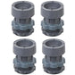 Washing Machine Vibration Pads Floor Trays Refrigerator Stand (4 Pcs Set)