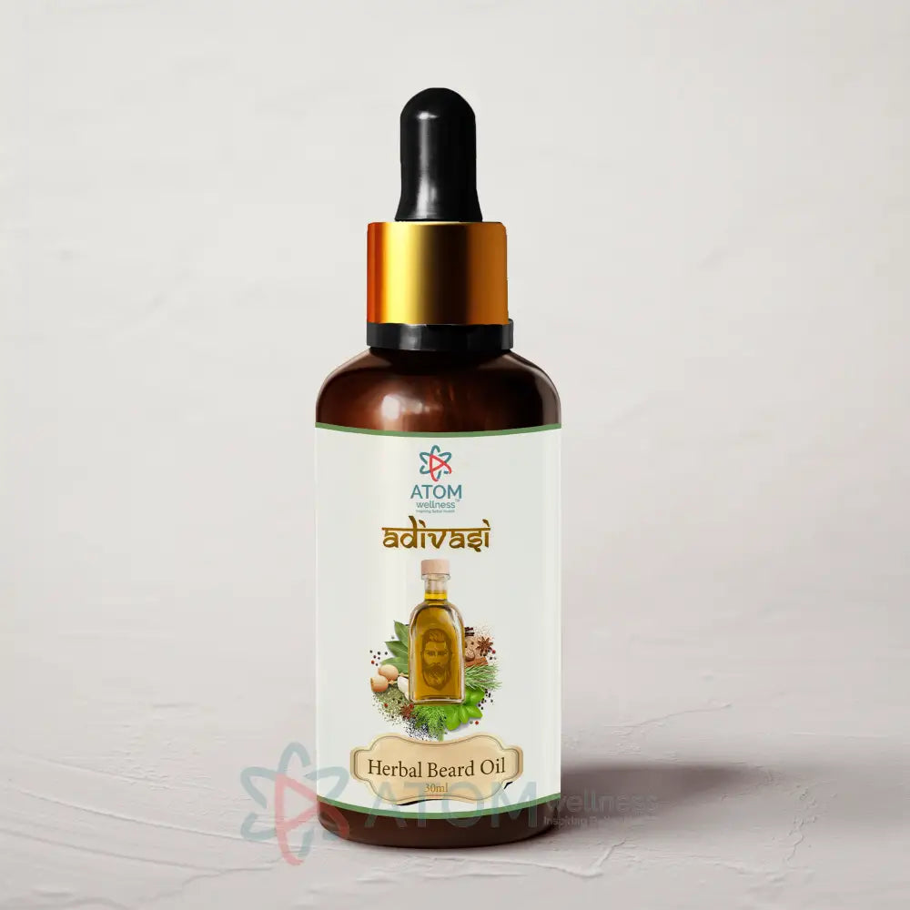 Original Adivasi Herbal Beard Oil 30Ml For Quick Growth Beard Oil