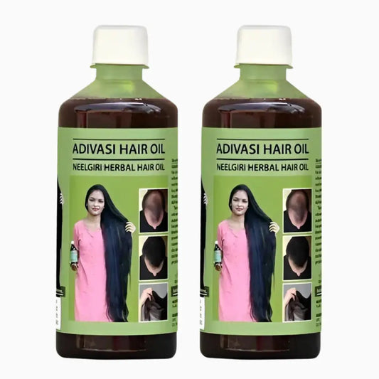 Original Adivasi Neelgiri Herbal Hair Oil 100Ml (Pack Of 2)